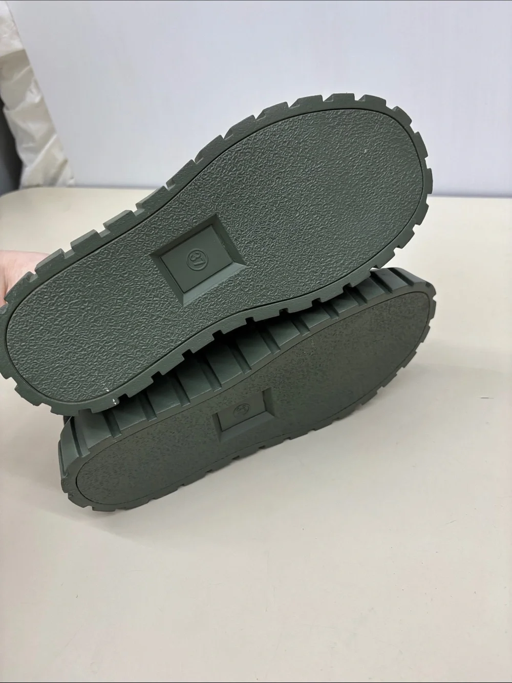 Camouflage Platform Sneakers - Olive Camo Womens Shoes NWOT